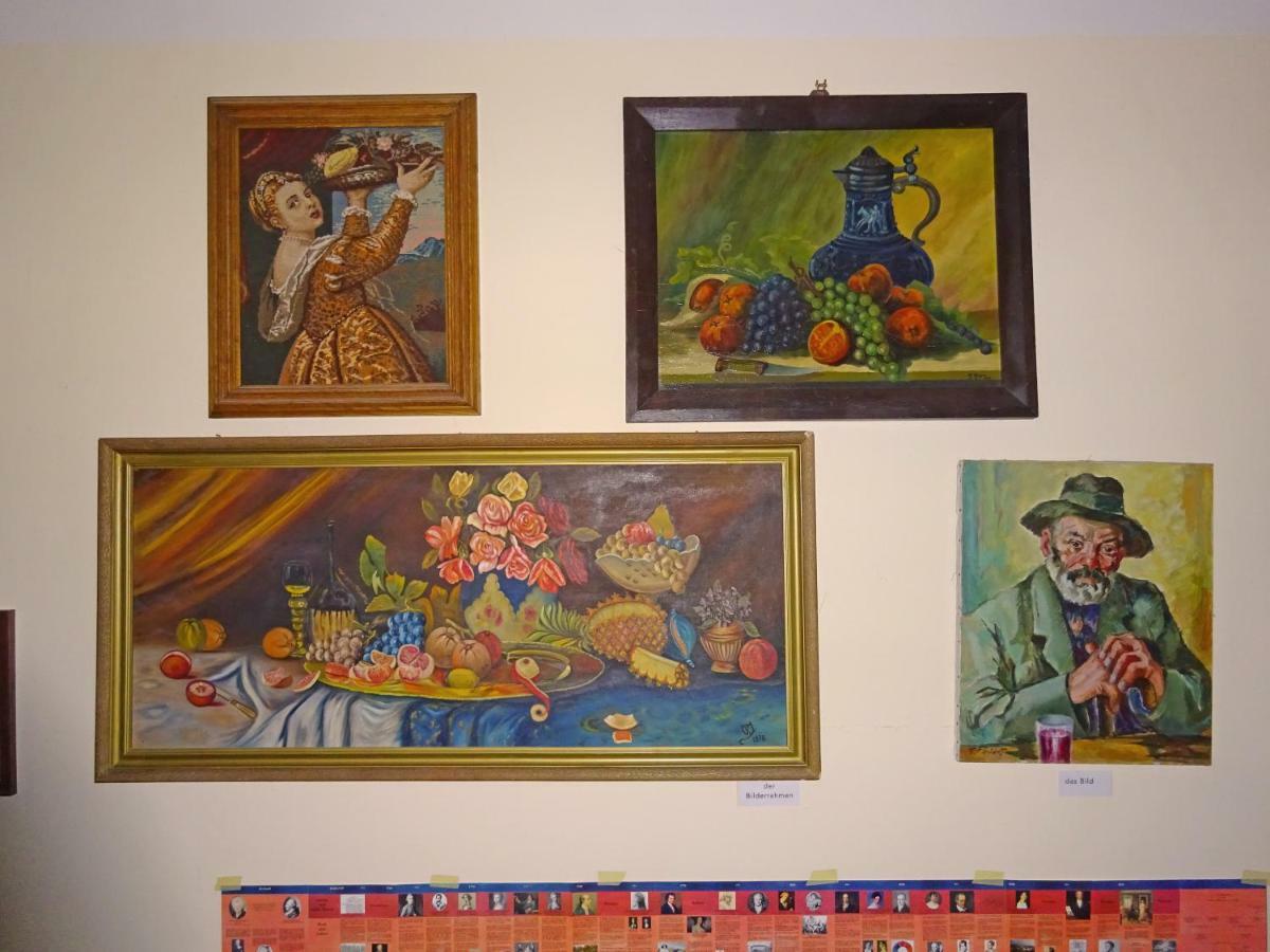 Hummel Hostel - Historische Stadtvilla Mit Garten 바이마르 외부 사진